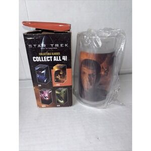 2008, SPOCK, 6" Star Trek, Burger King Collectible Glass, NIB